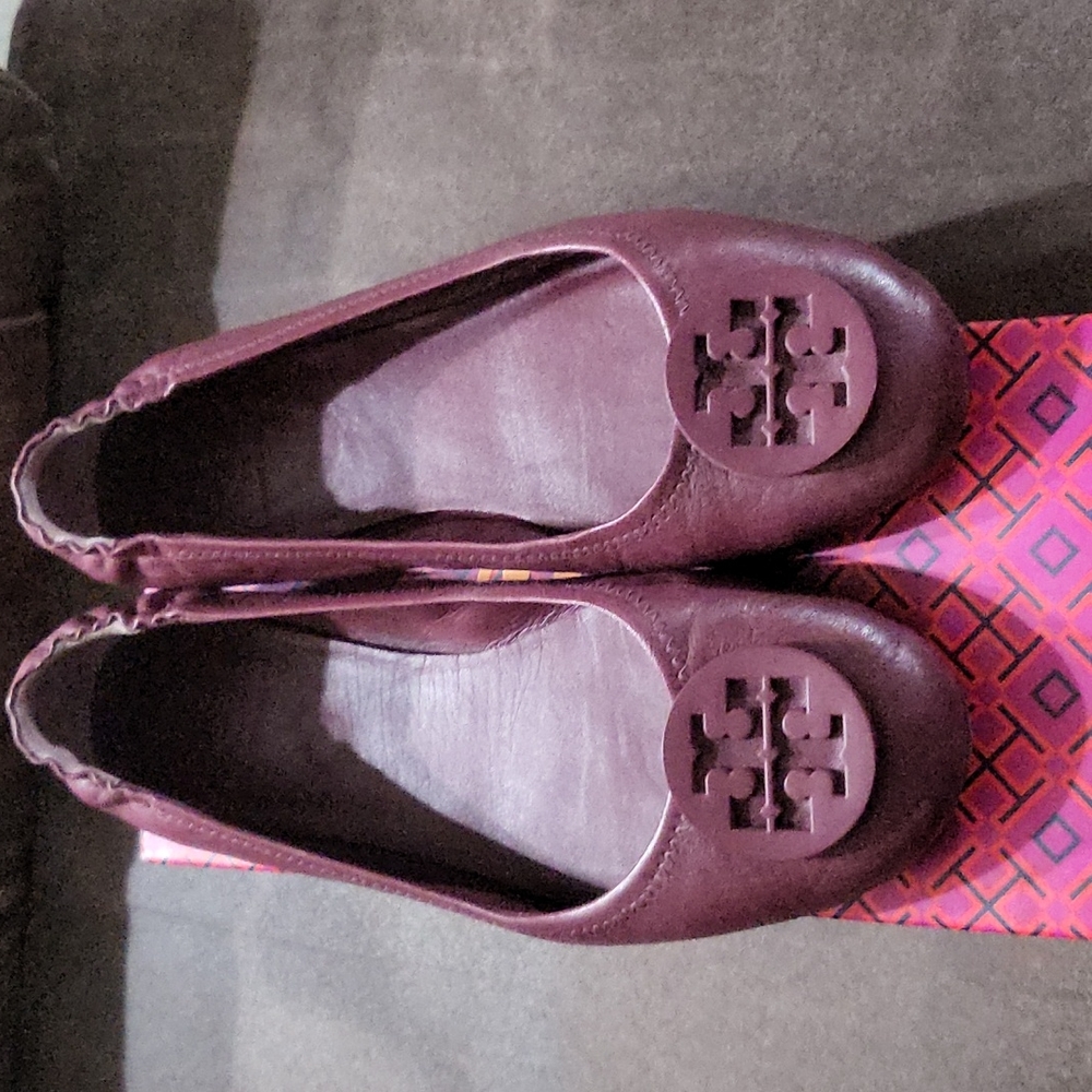 Preloved Tory Burch Ballet Flats 9.5